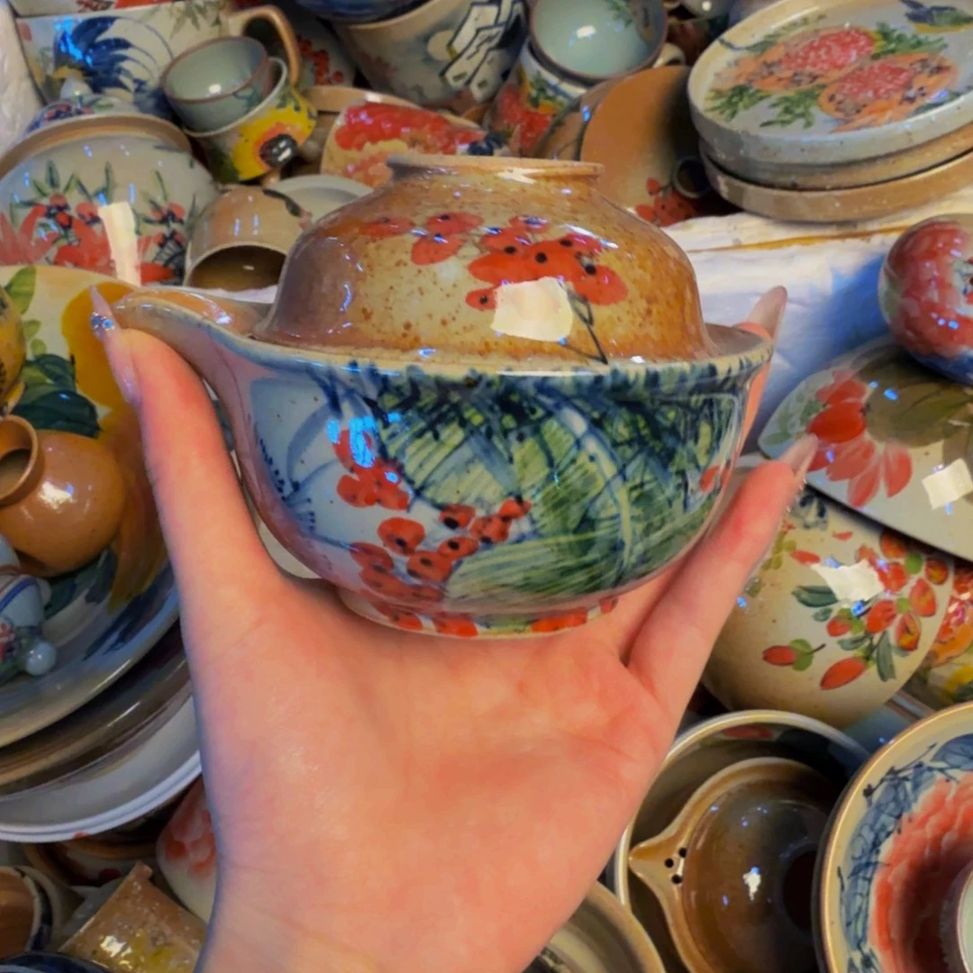 瓷片景德镇陶瓷手工手绘