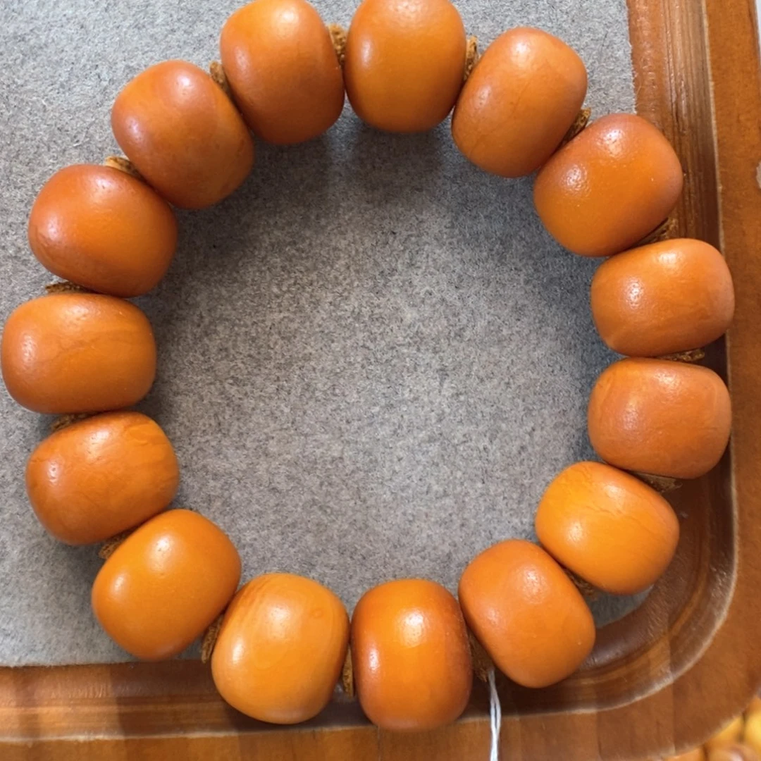 未镶嵌蜜蜡手串蜜蜡手串