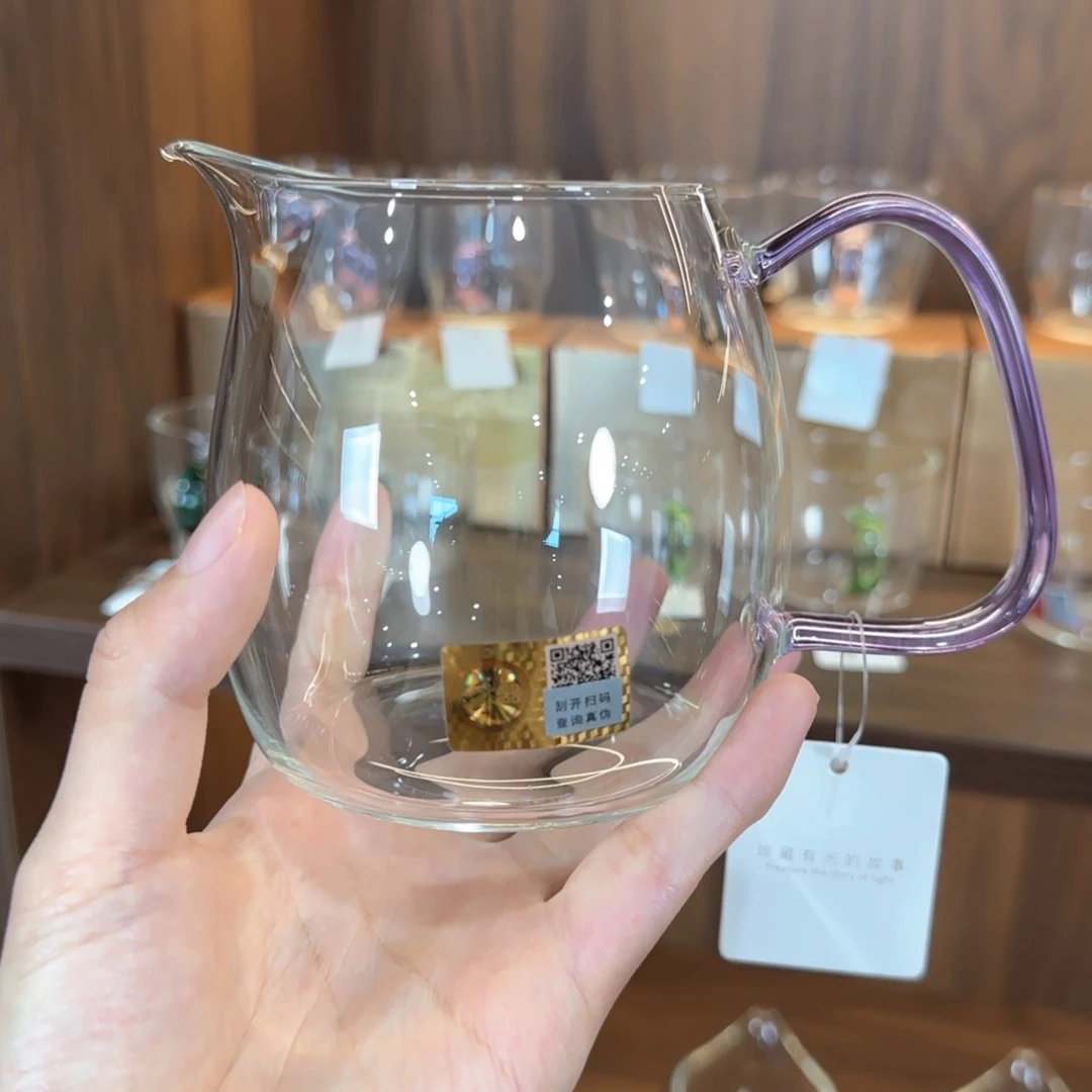 泰然a款浅紫色公道杯