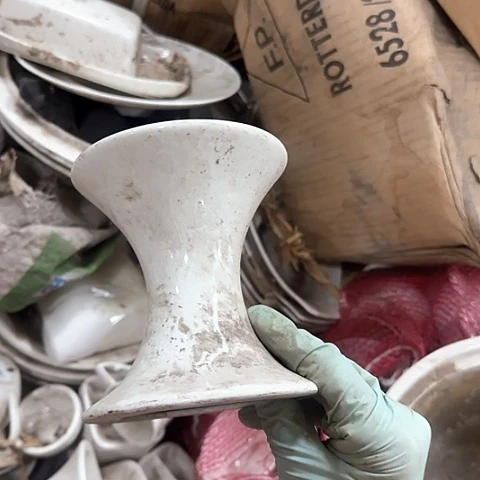 瓷片国营厂库存花插