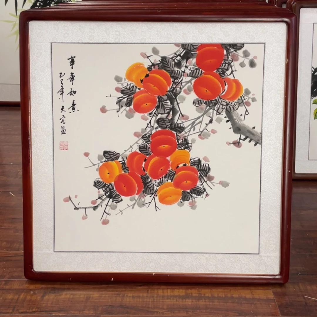 国画带框尺寸63*63厘米