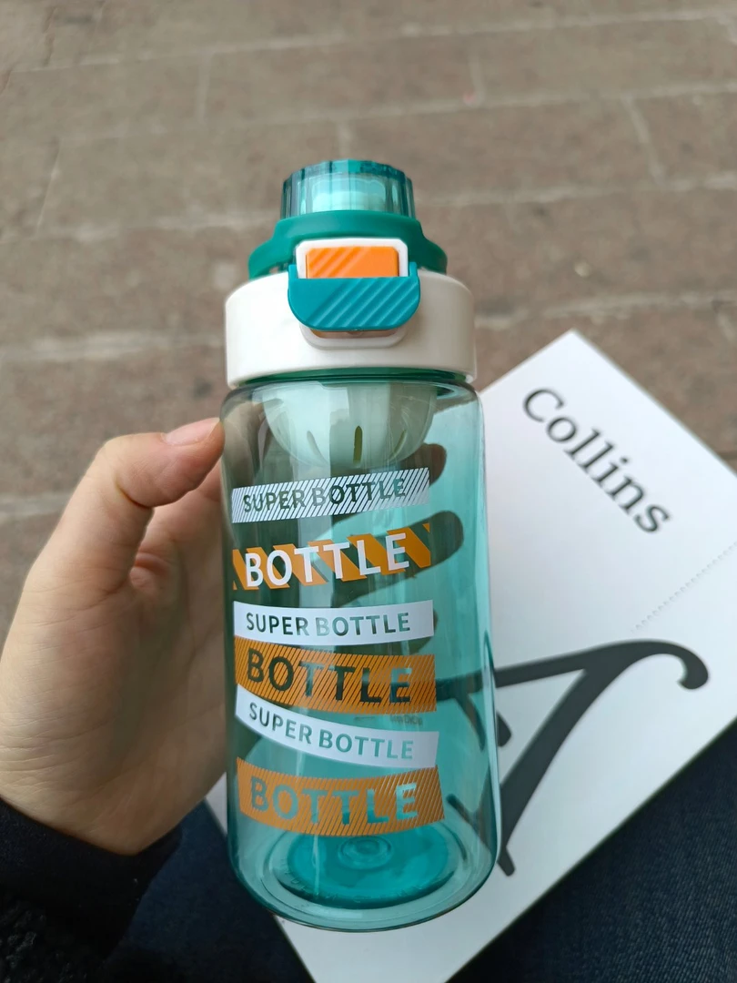 夏季儿童杯防摔学生杯高颜值弹跳杯户外运动杯