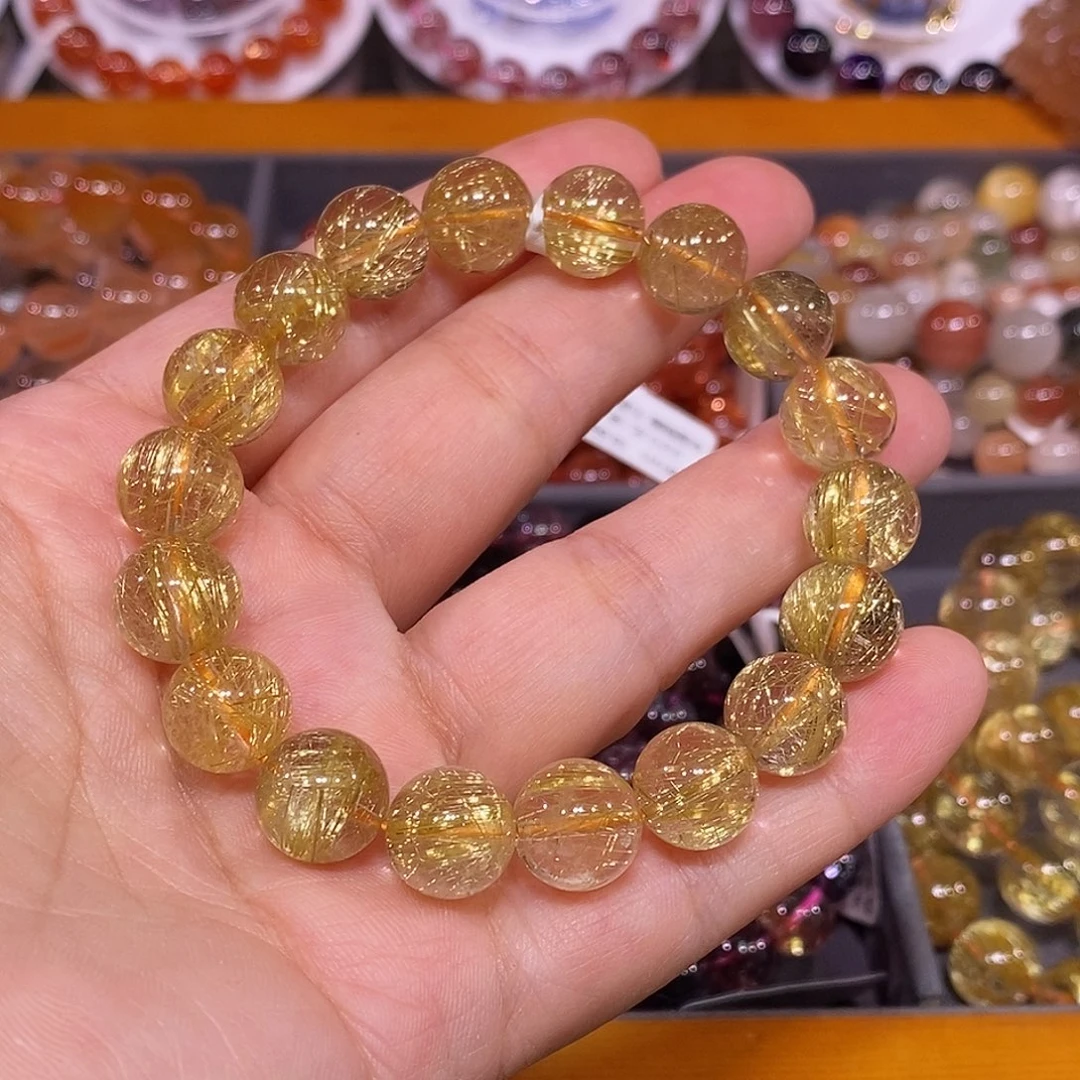 未镶嵌手链水晶金钛晶11