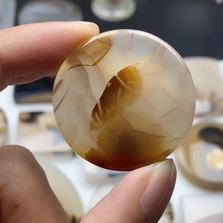 玛瑙/玉髓未镶嵌颈饰