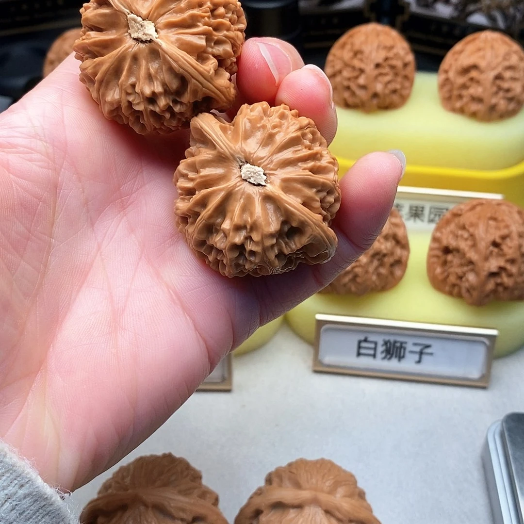 中***动吊坠文玩核桃42➕尺寸宫灯139号