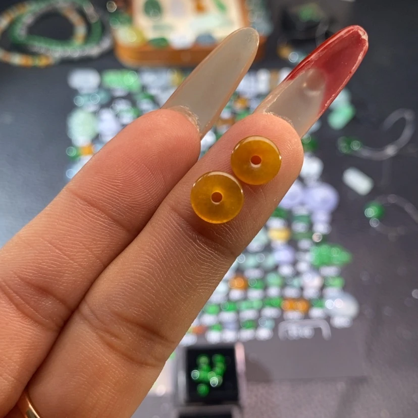 【闪购商品】翡翠挂件未镶嵌扣子