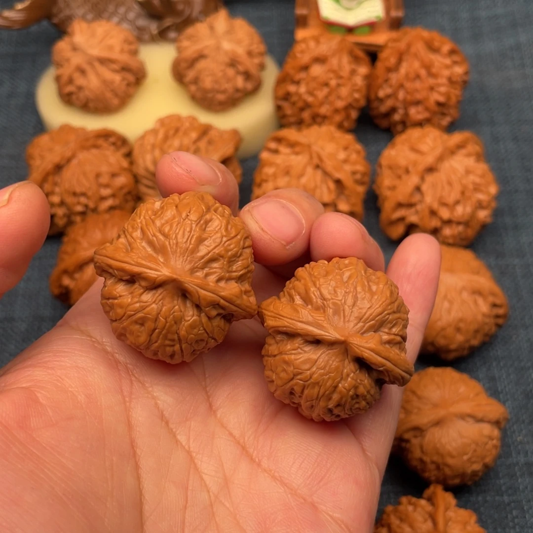 把件文玩核桃34毕业手捻乾隆磨