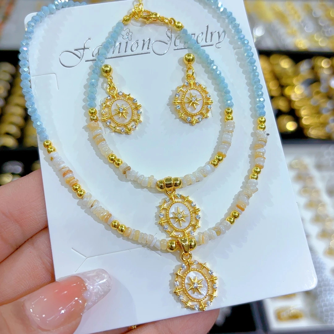 铜合金项链 时尚爆款503-11-4复古百搭气质民族风手工轻奢精美