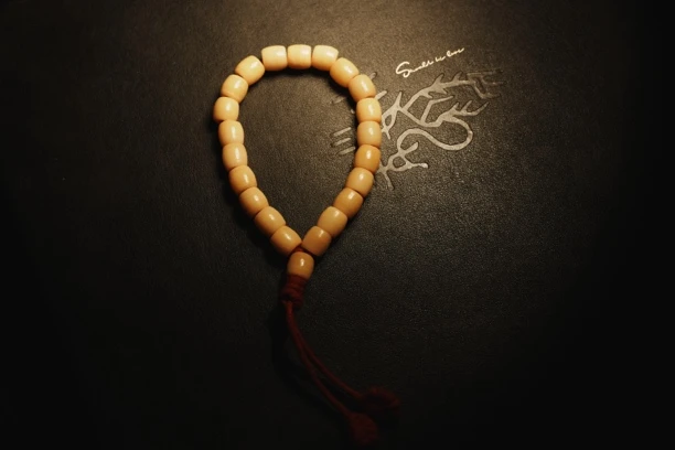 非金属皮质手链 【灵骨）·玉化牦牛肉diy手串