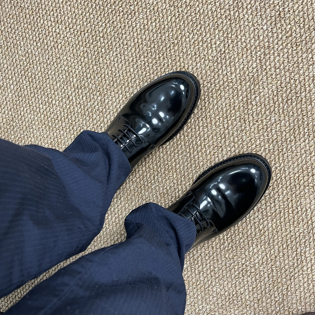 [男士商务皮鞋]高档轻奢马皮男鞋,舒适好穿有型,商务出行必备