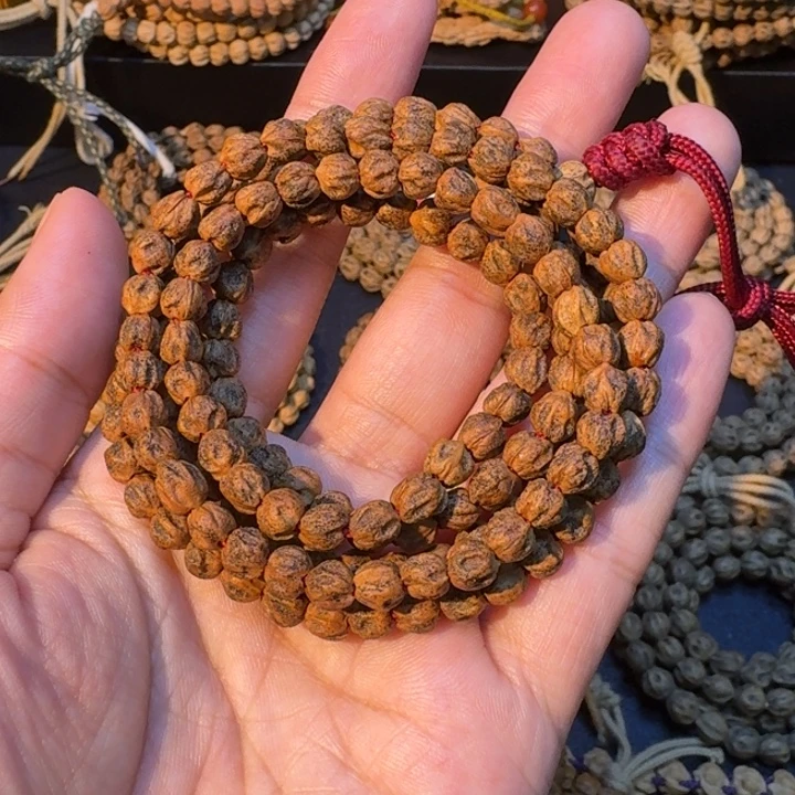 柏香籽/百香籽吊坠红油皮原桩小乱鬼