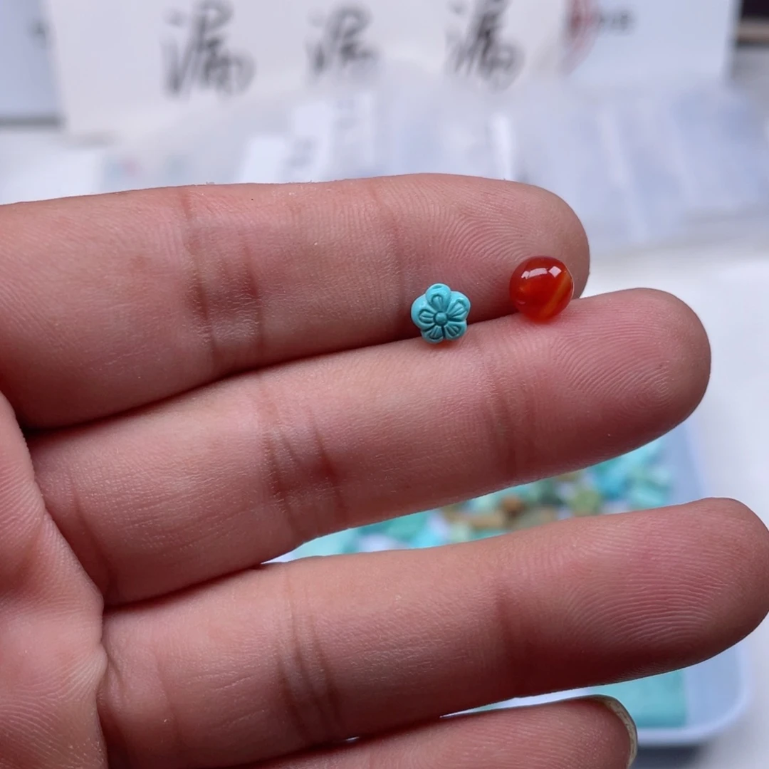 南红玛瑙未镶嵌颈饰185