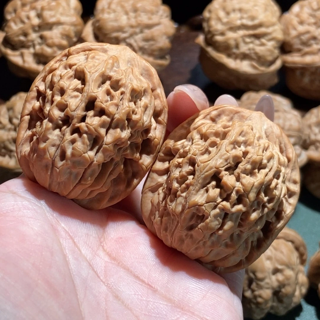 吊坠文玩核桃莲花