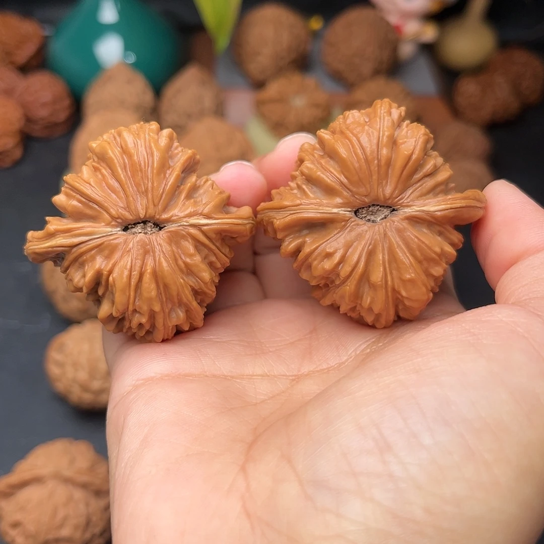 ****️文玩核桃把件平谷楼全品46