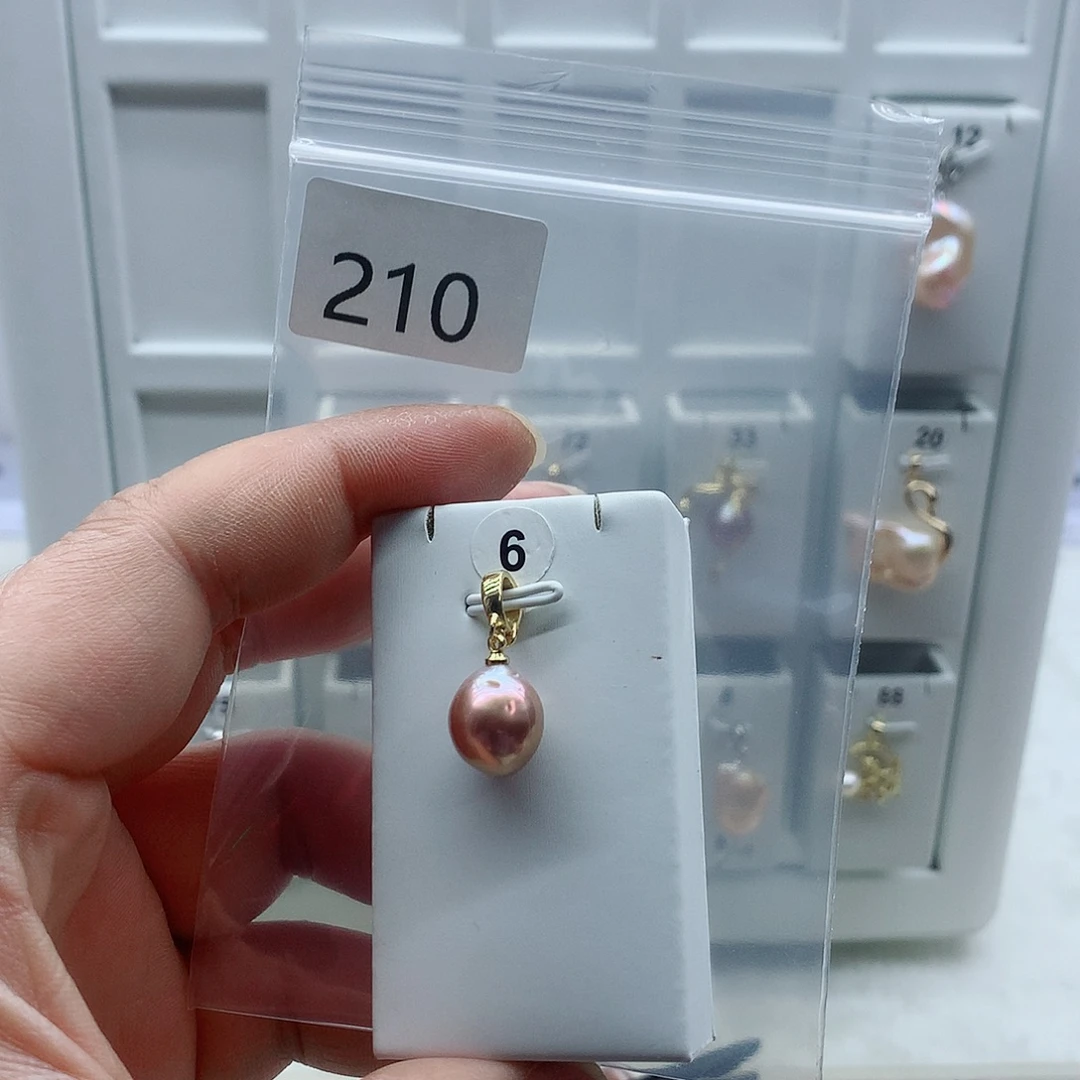 淡水珍珠吊坠(不含链)合金