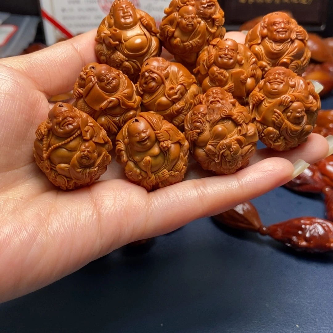 手串/手链橄榄核骑兽整身十八罗汉2.5