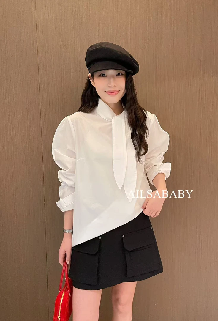 【AILSA BABY】欧货工装口袋半裙/22105A