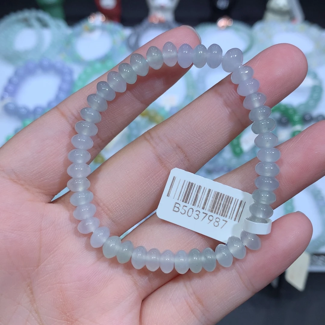 翡翠未镶嵌手串天然