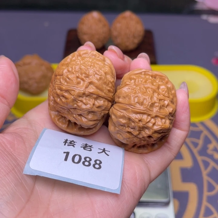 文玩核桃把件南瓜43.1088