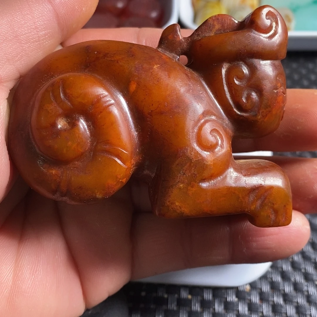 蛇纹石玉合金颈饰