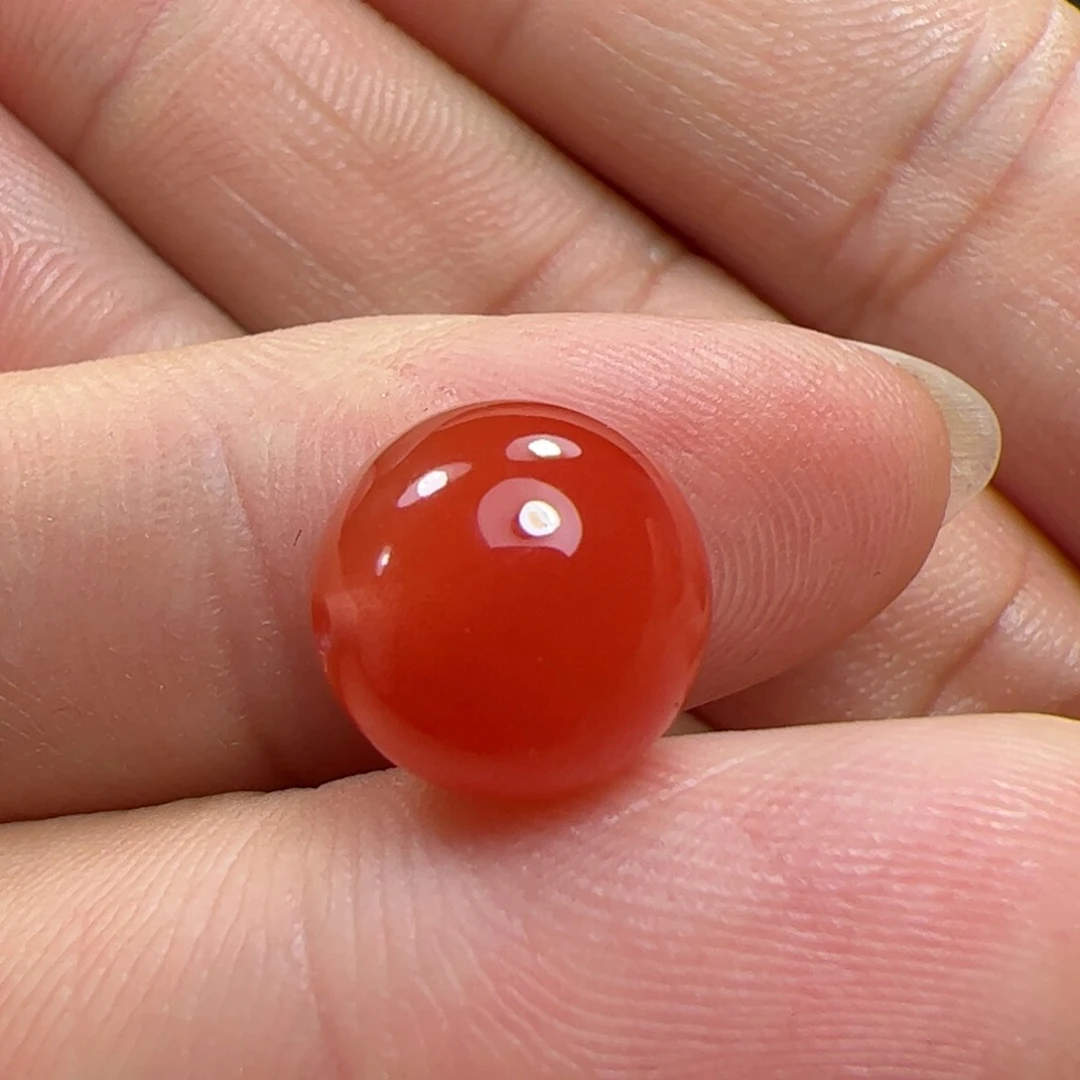 南红玛瑙珠子未镶嵌麦*正