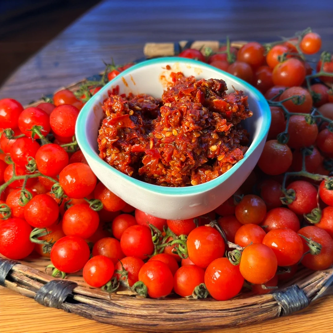 贵州特产小西红柿糍粑辣椒升级版本可炒辣子鸡和油辣椒