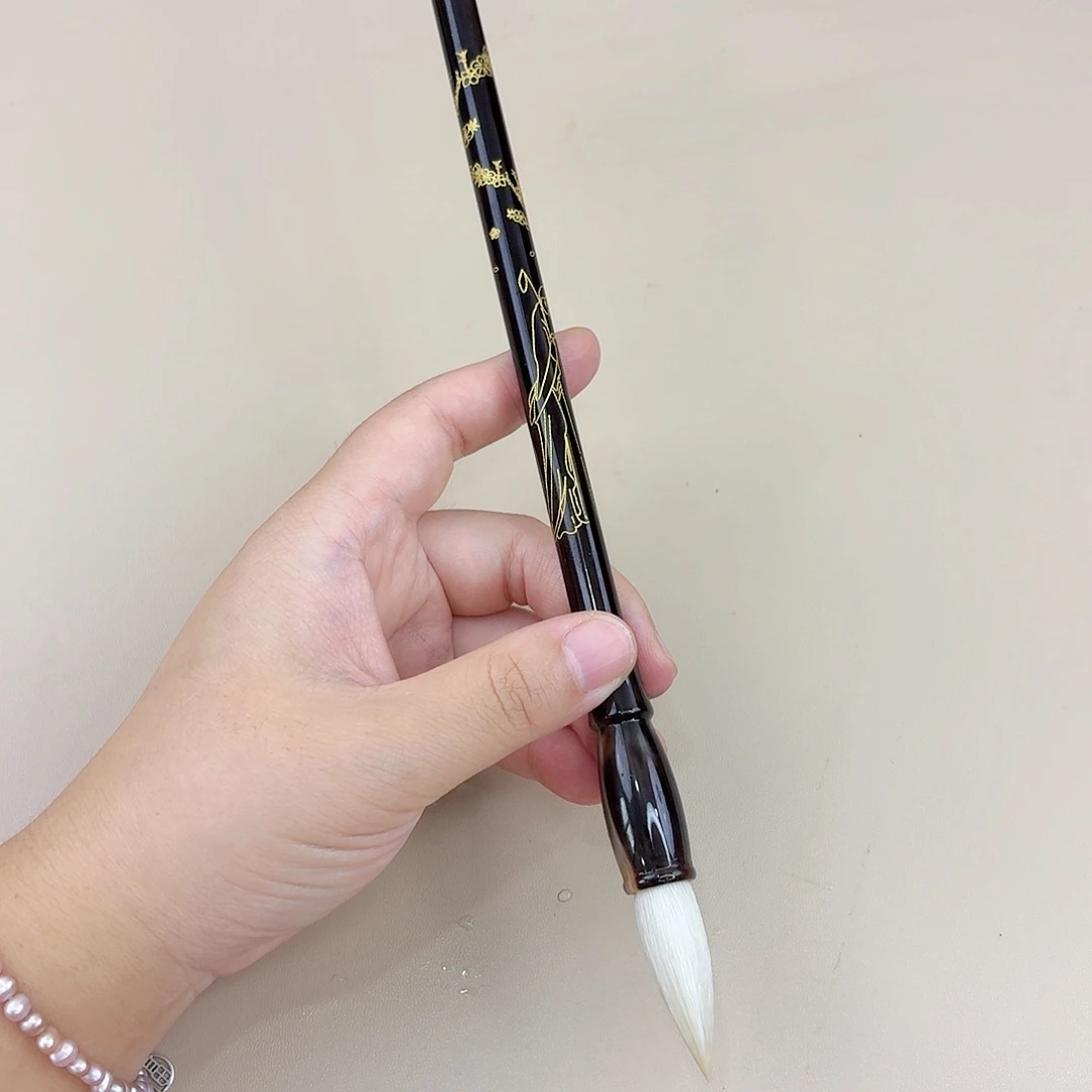 黛玉葬花牛角斗羊豪高货一只