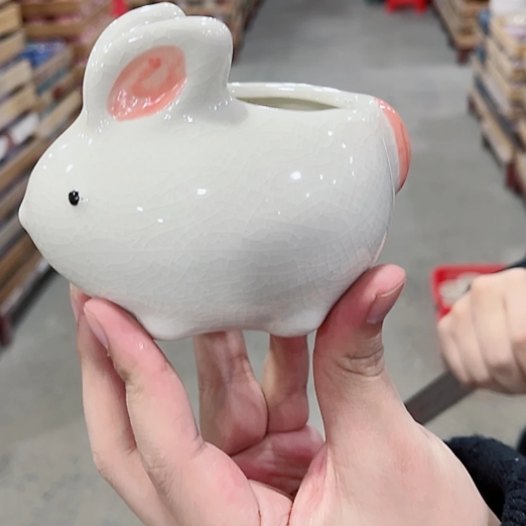 【闪购商品】陶瓷花盆凑单福利满10元发货！