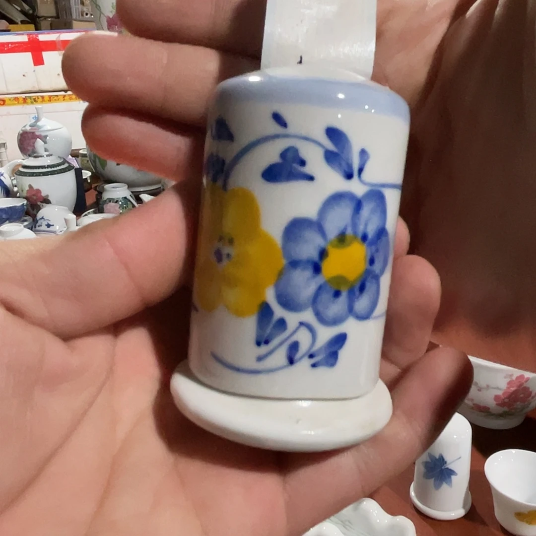 醴陵老厂瓷微瑕慎拍