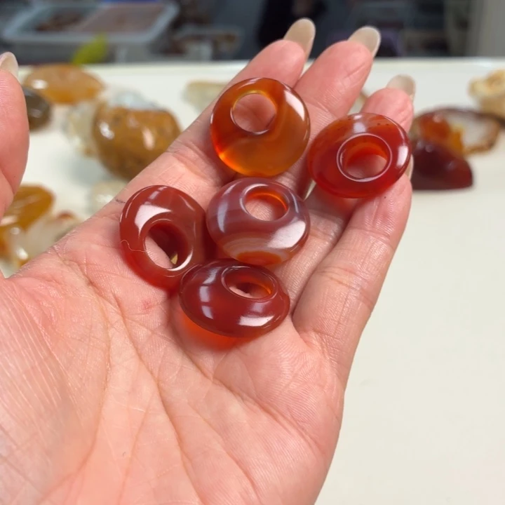 玛瑙/玉髓吊坠(不含链)未镶嵌