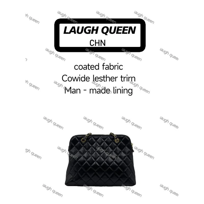 Laugh Queen手工打造真皮女士新款包 X 10782 菱格贝壳