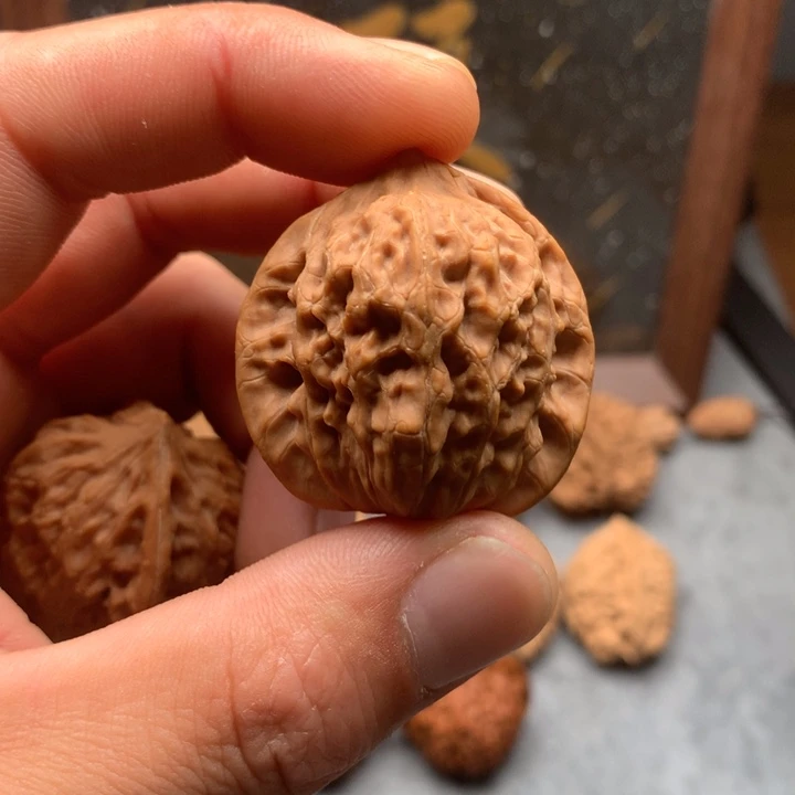 文玩核桃把件崔凯公子帽