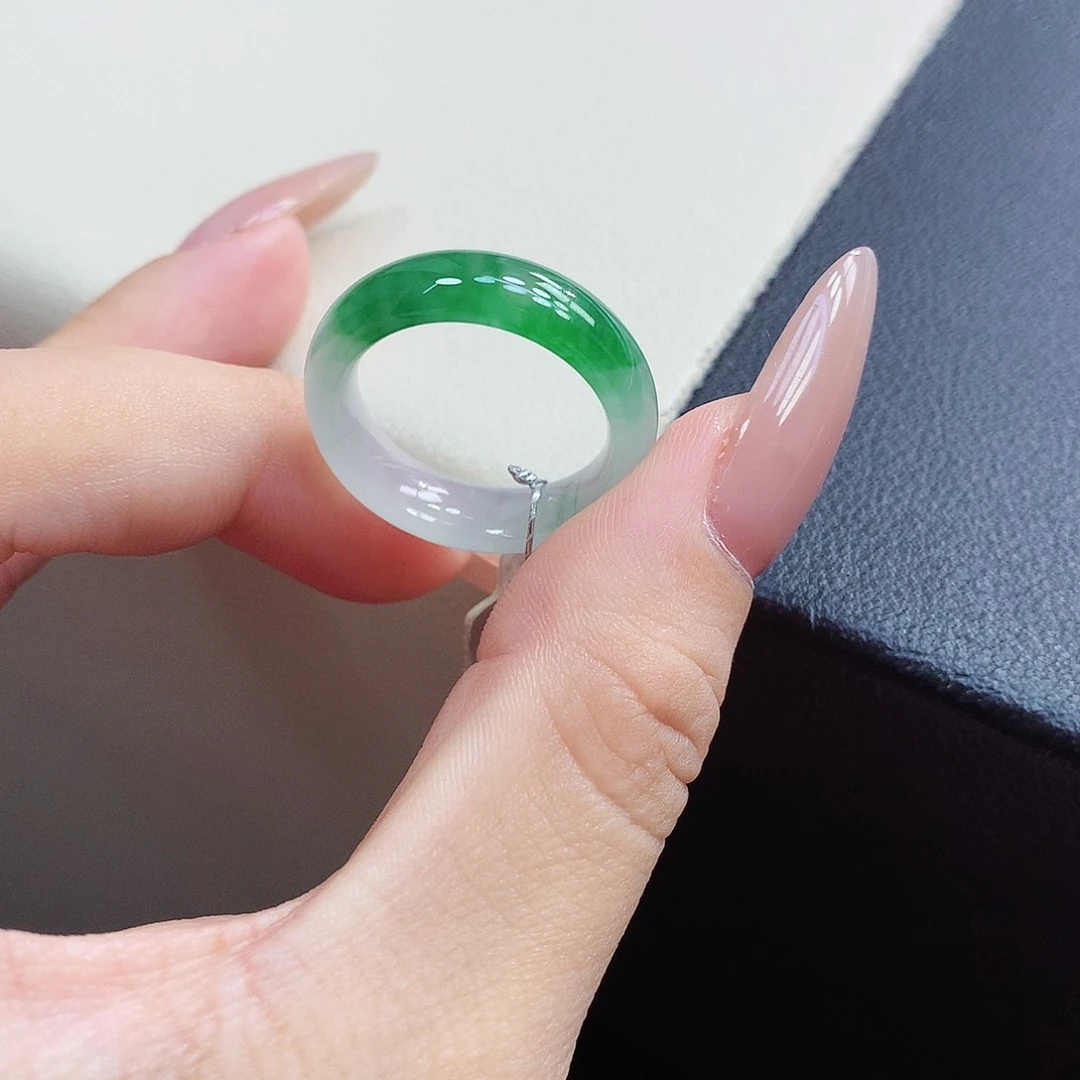 未镶嵌戒指翡翠茅*台15号