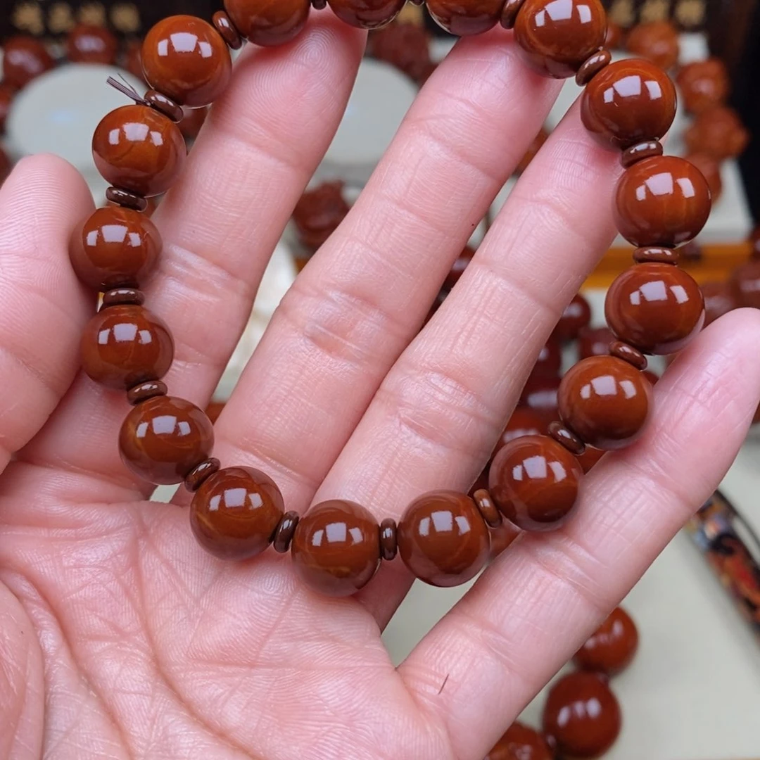 橄榄核吊坠づ***風光珠，