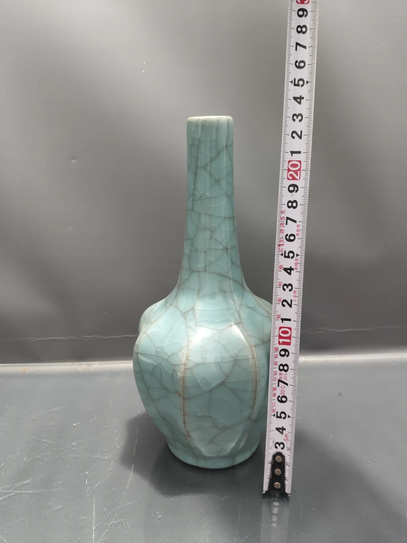 1精品收藏陶瓷八棱瓶工艺品