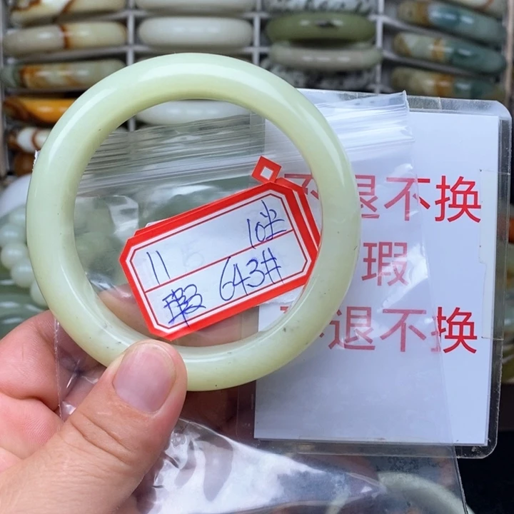 未镶嵌蛇纹石玉颈饰