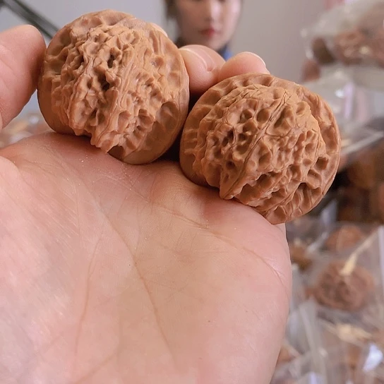 【闪购商品】把件文玩核桃40凤眼小众