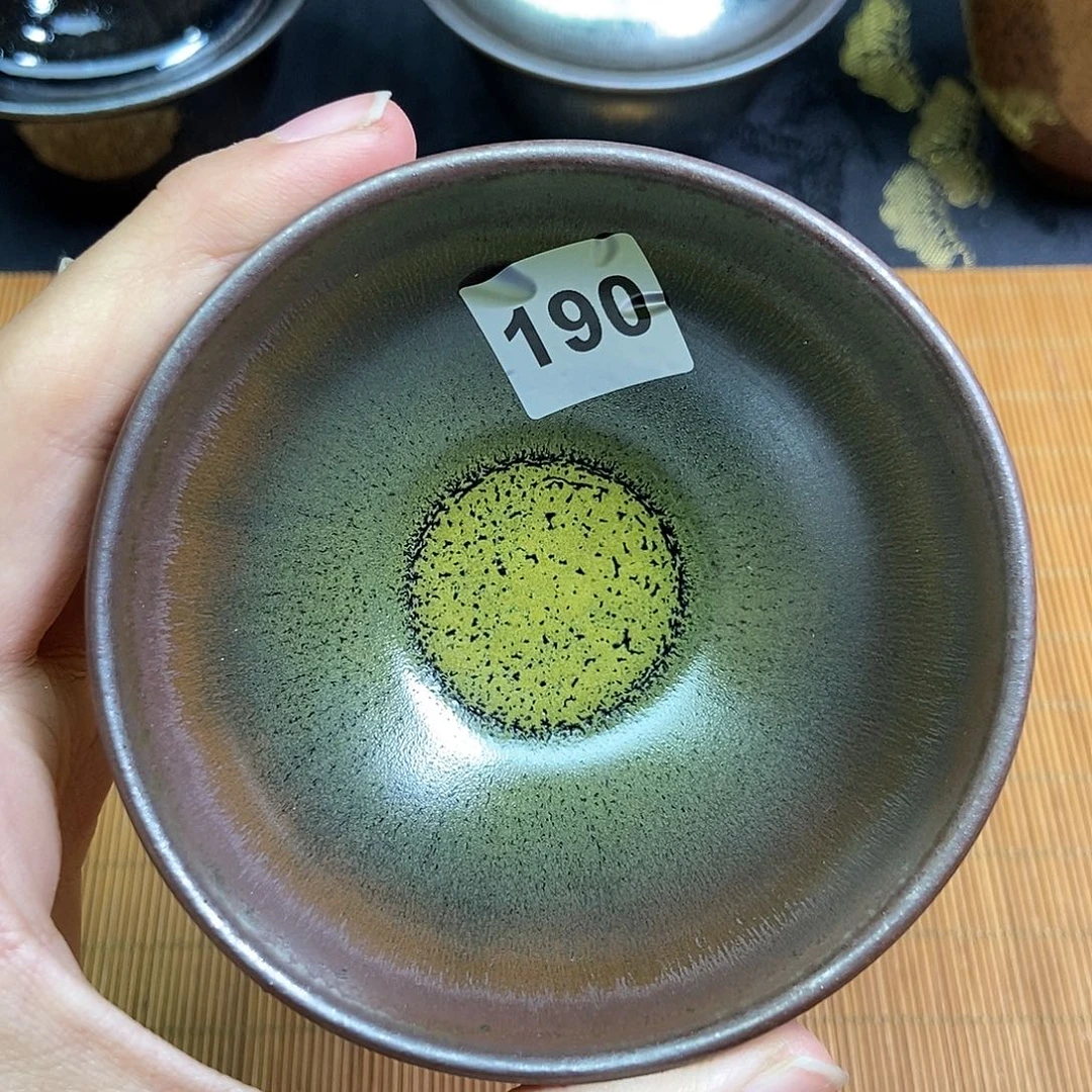茶盏伊伊建窑建盏茶器190