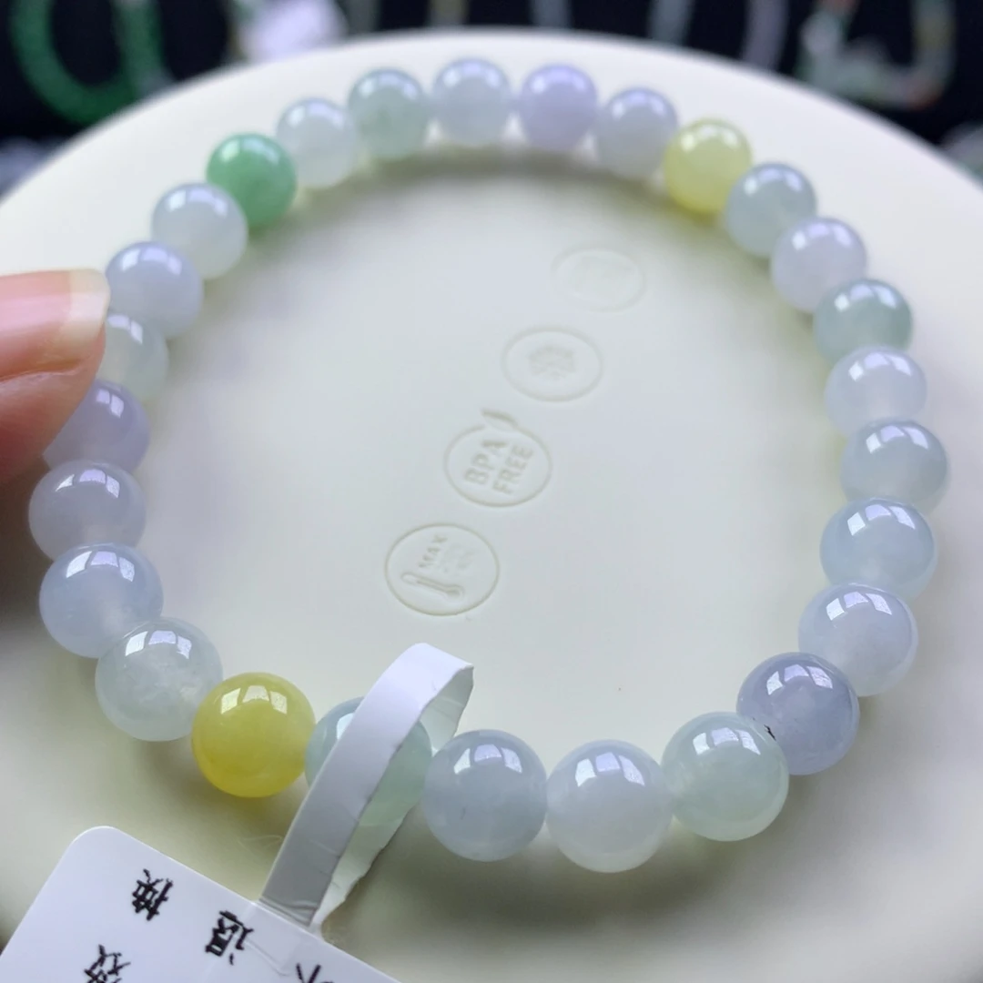 未镶嵌手串翡翠卡6.6