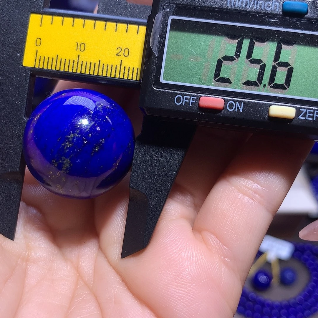 未镶嵌青金石25.6m单珠