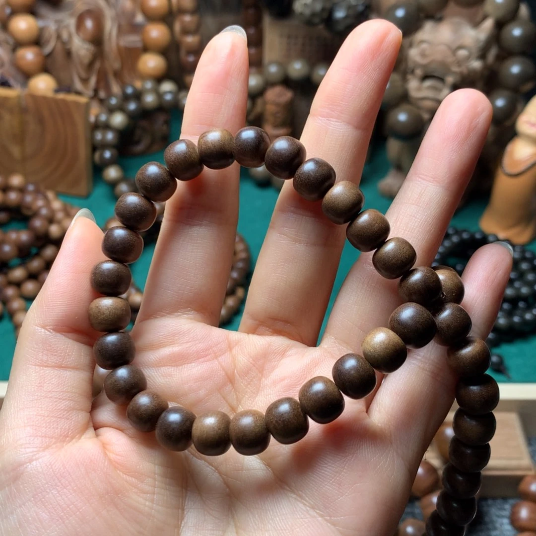 檀香木手串/手链小*老山檀香8*9