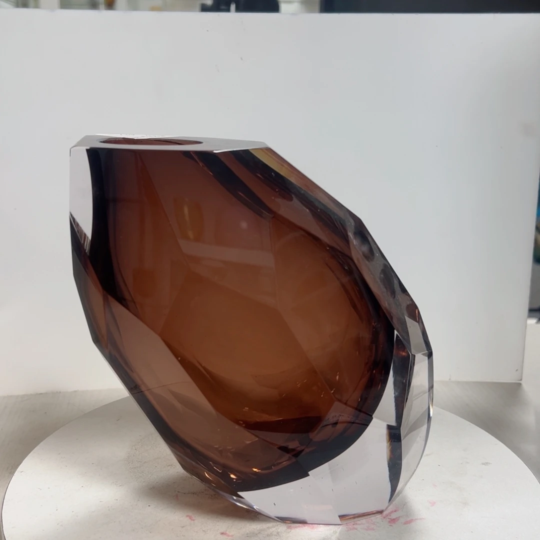 19 高轻奢琉璃花器福利正常手工痕迹