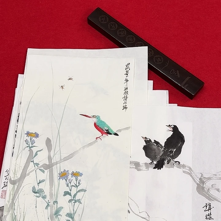 国画花鸟等多种鸟类的栖息地和栖息