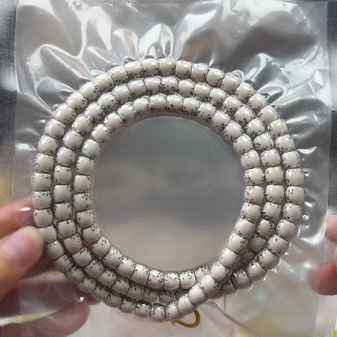 星月菩提吊坠古*羽星月原白