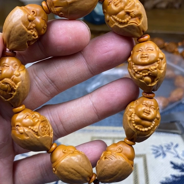 橄榄核手串/手链橄榄核雕工艺手串