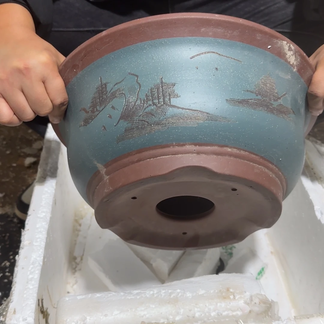 花盆紫砂口径30.13口径