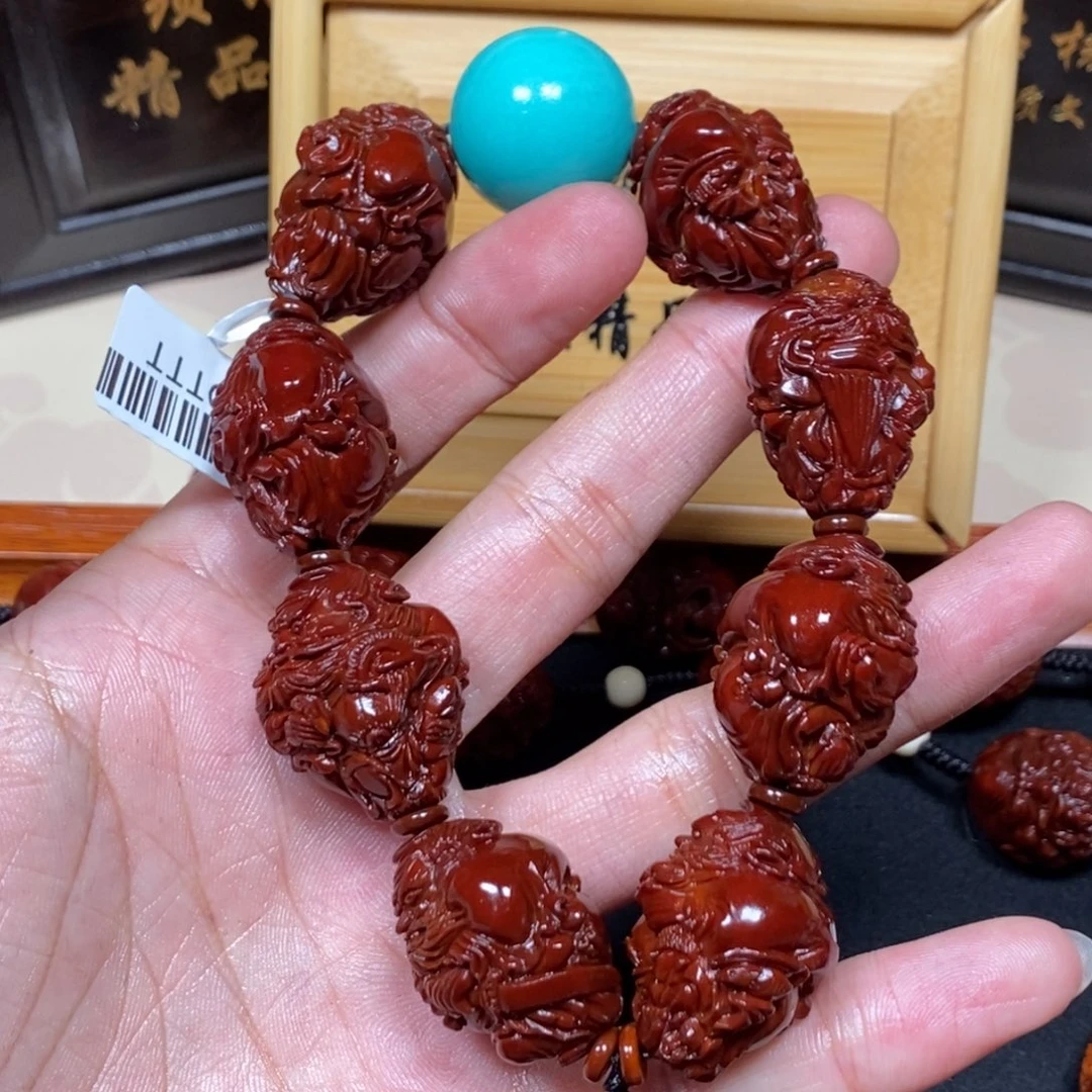 润***仔吊坠橄榄核Dhd站立钟馗