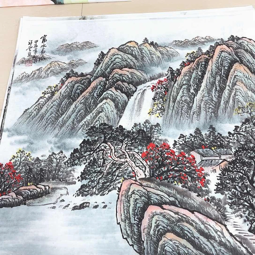 国画国画作品展，国画作品