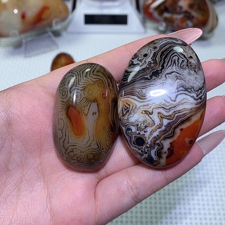 未镶嵌玛瑙/玉髓珠宝奇石