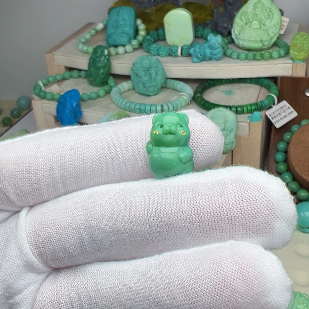 绿松石未镶嵌主播夏